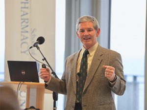Tom Evans, MD, FAAFP, president and CEO of Iowa Healthcare Collaborative, was the keynote speaker of the CMMA Performance Showcase on Friday, Nov. 16.