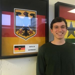Paul Meisner, from Germany, is one of Concordia's current international students. 