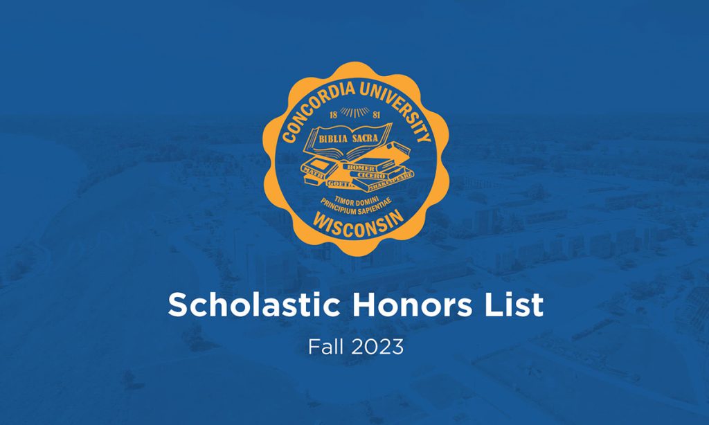 CUW announces fall 2023 Scholastic Honors Lists