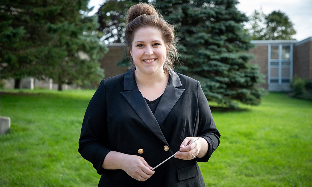 Johanna Anderson takes over as director of Lakeshore Symphonic Band