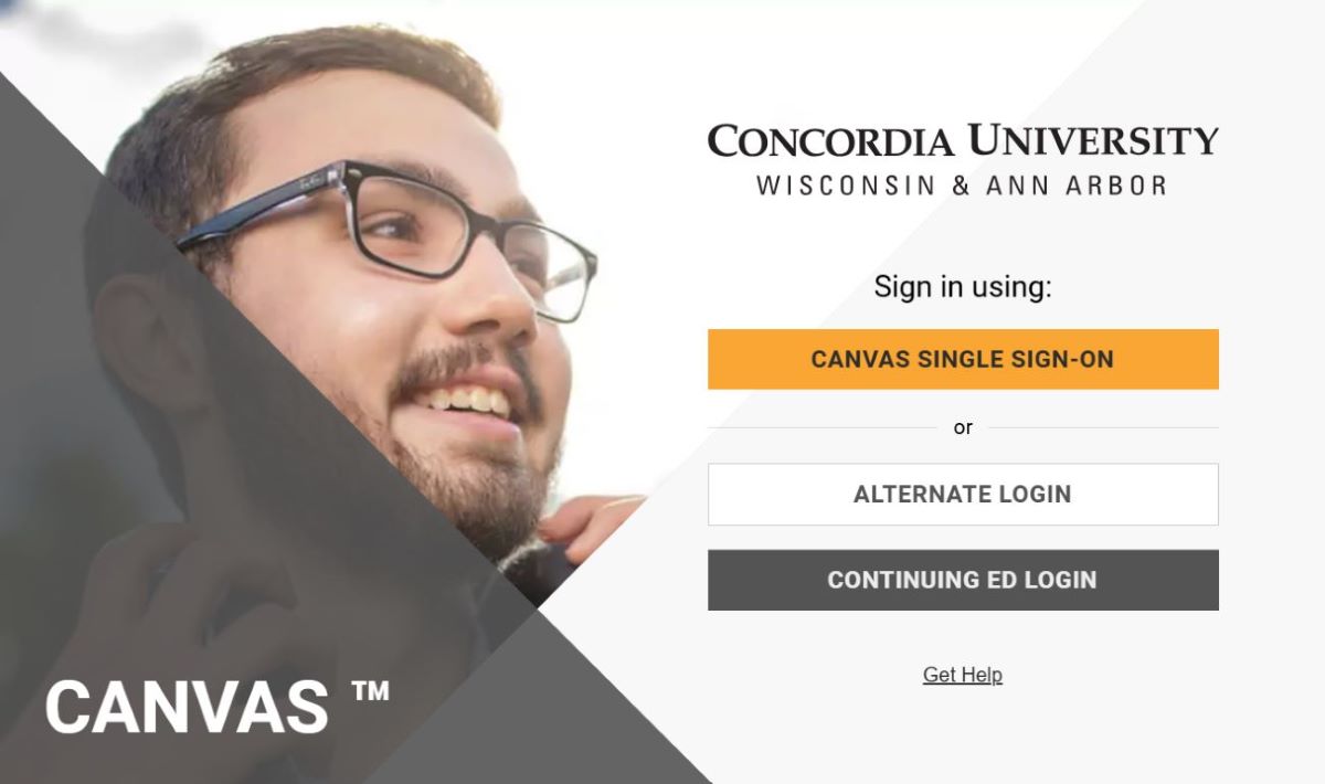 screenshot of Canvas