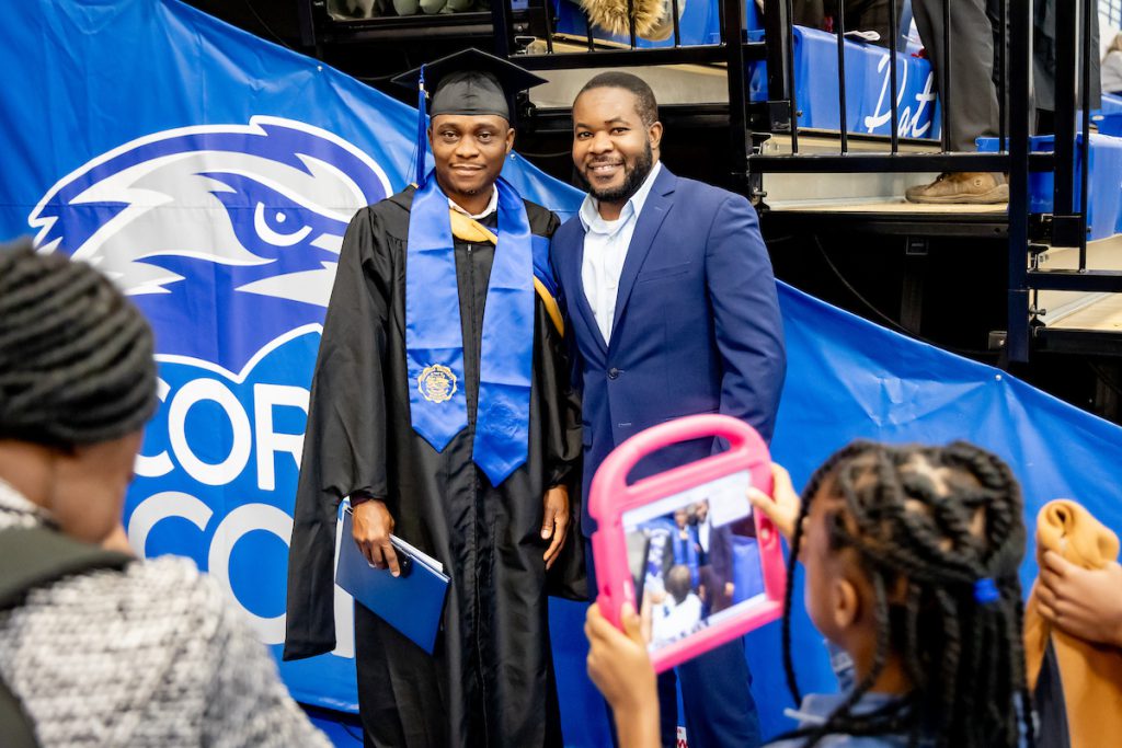 men posing for photo