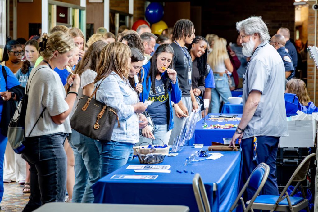 people at the resource fair