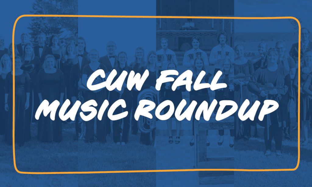 CUW fall music roundup