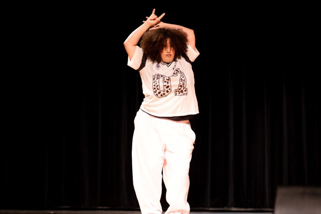 woman dancing