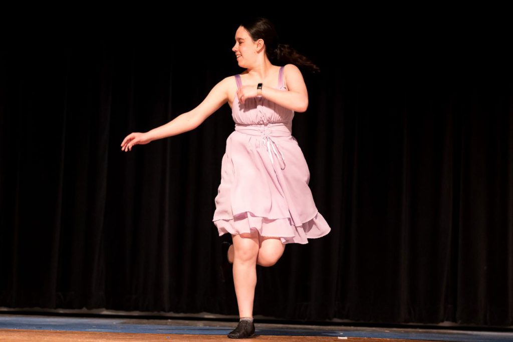 woman dancing