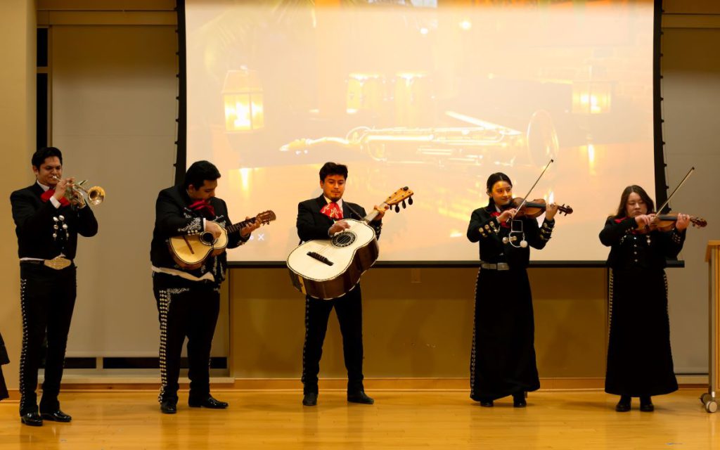 mariachi band playing