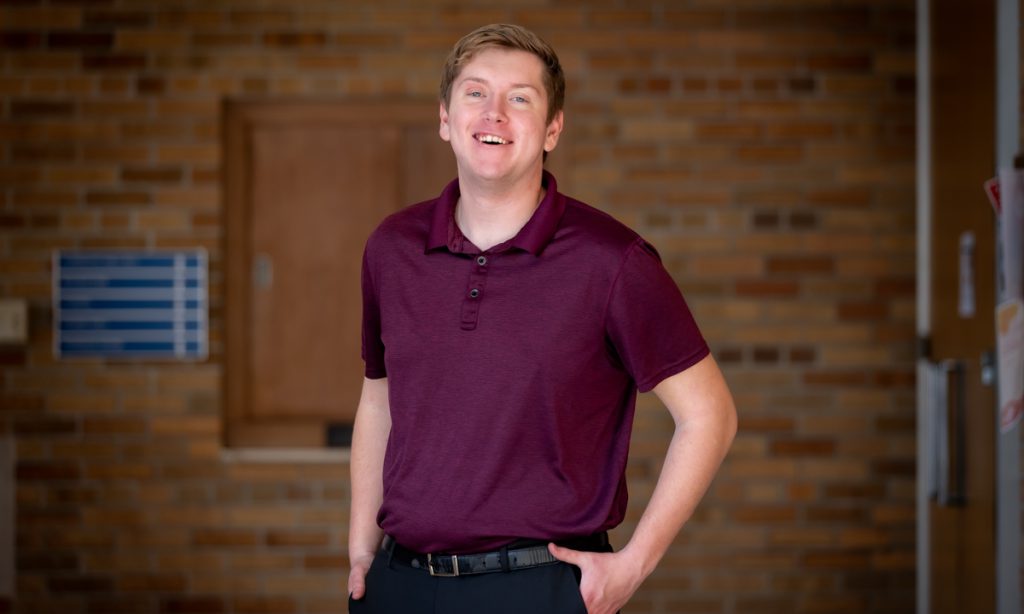 CUW is pleased to honor one outstanding undergraduate student for February. Congratulations, Jacob!