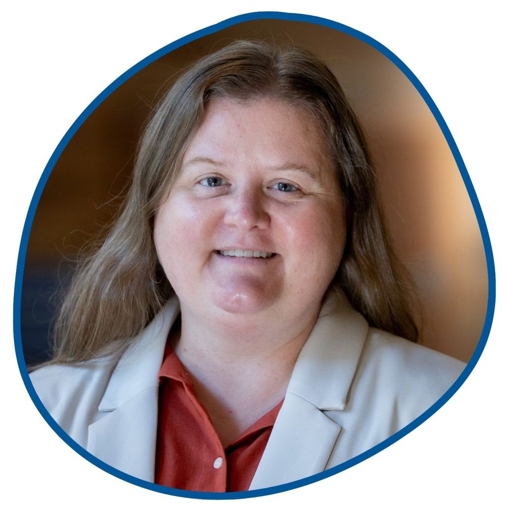 woman with brown hair