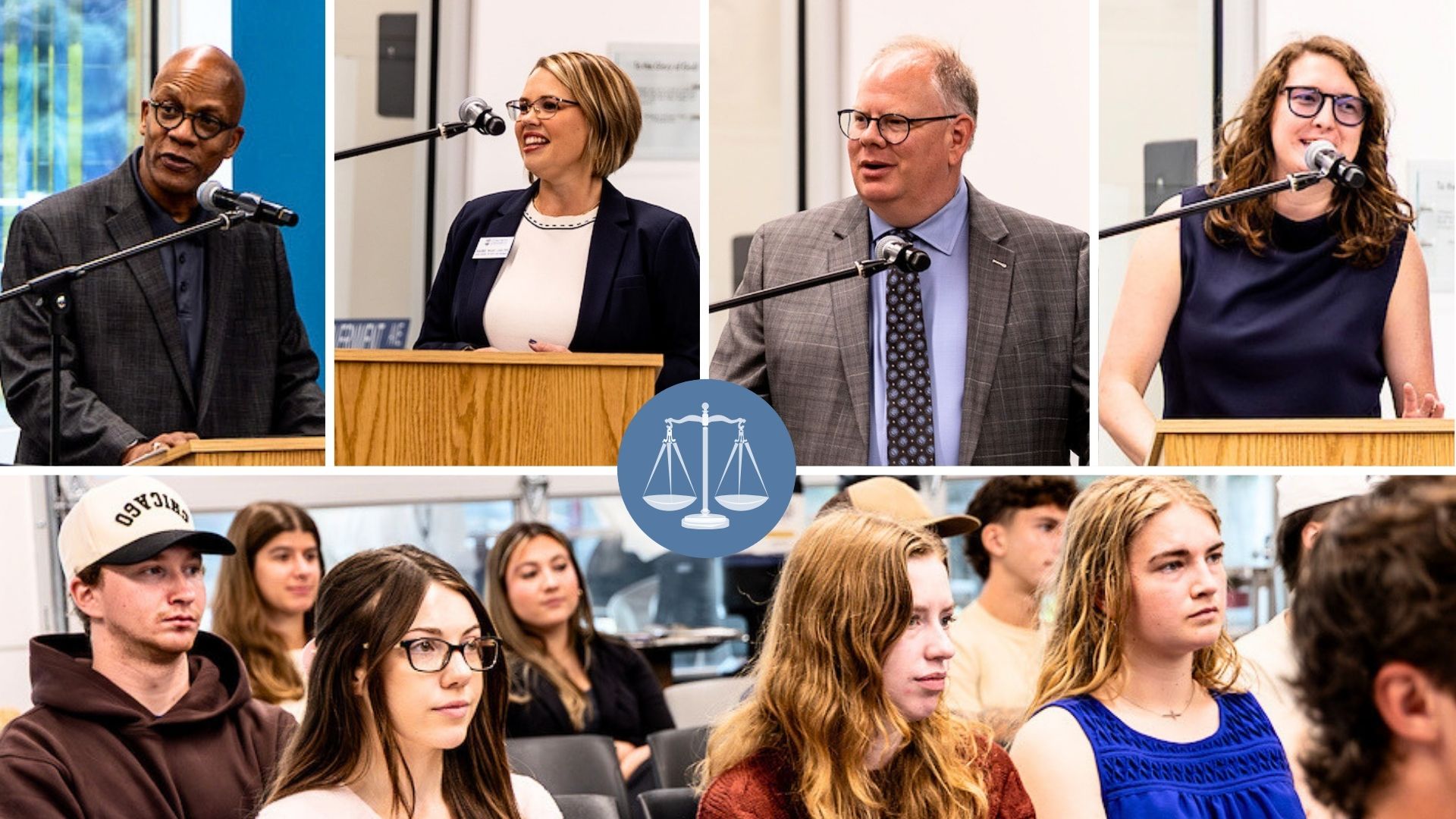 several people featured from Justice Summit