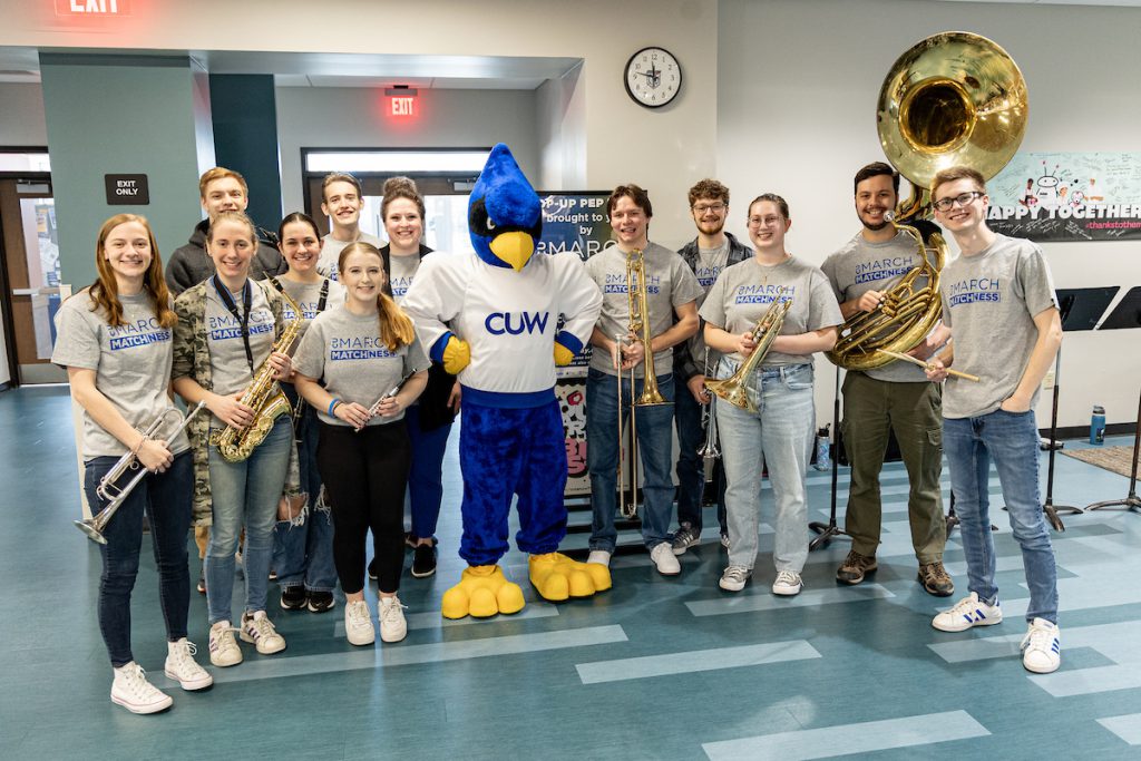 band members with Freddie Falcon