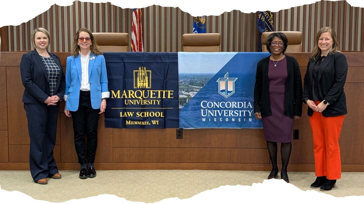 people in courtroom graphic