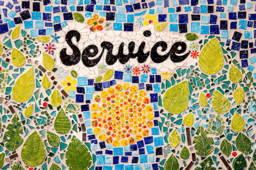 Art that says service