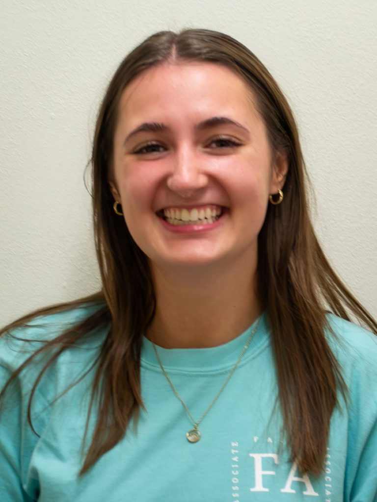 girl with dark brown hair