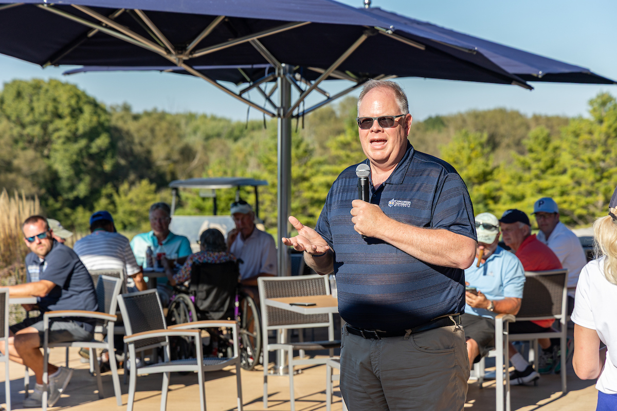 president making speech