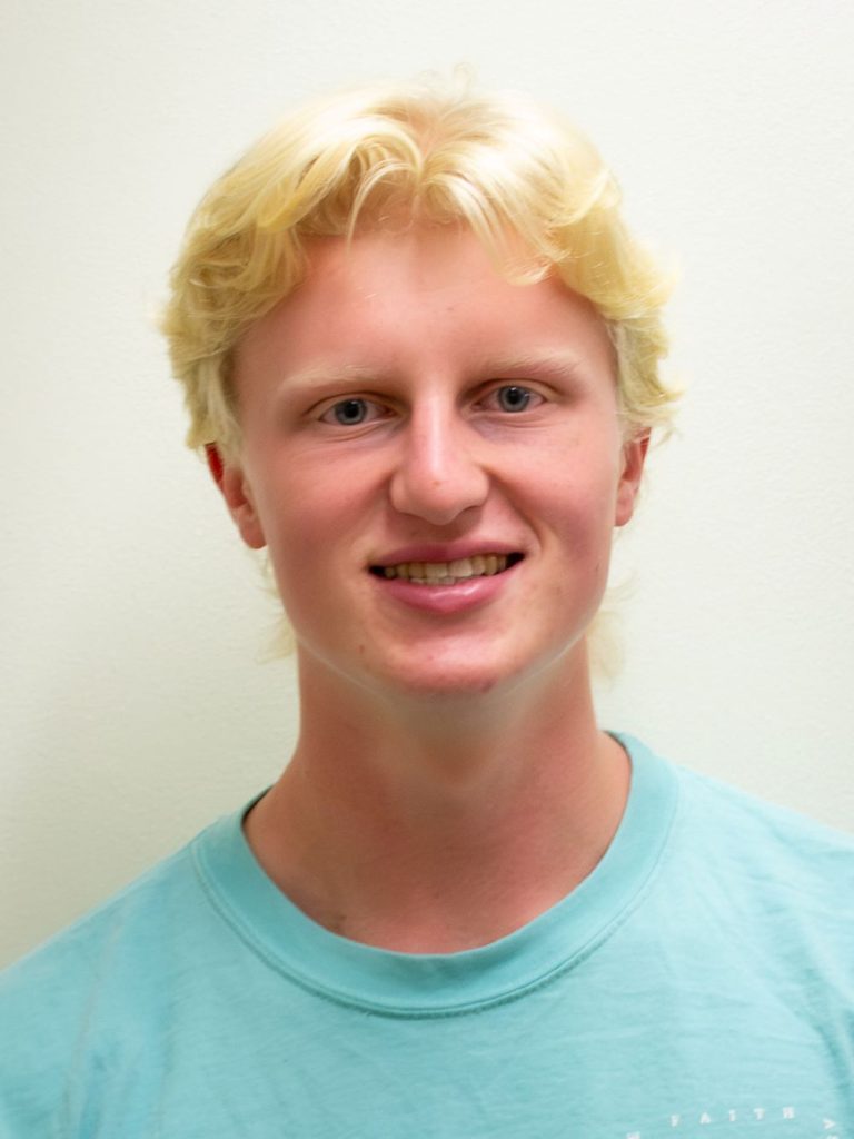 boy with blonde hair