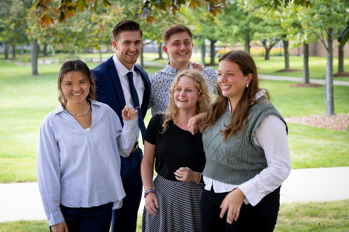 the student government association Executive Board