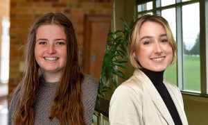 McCall and Quirk are CUW’s October students of the month