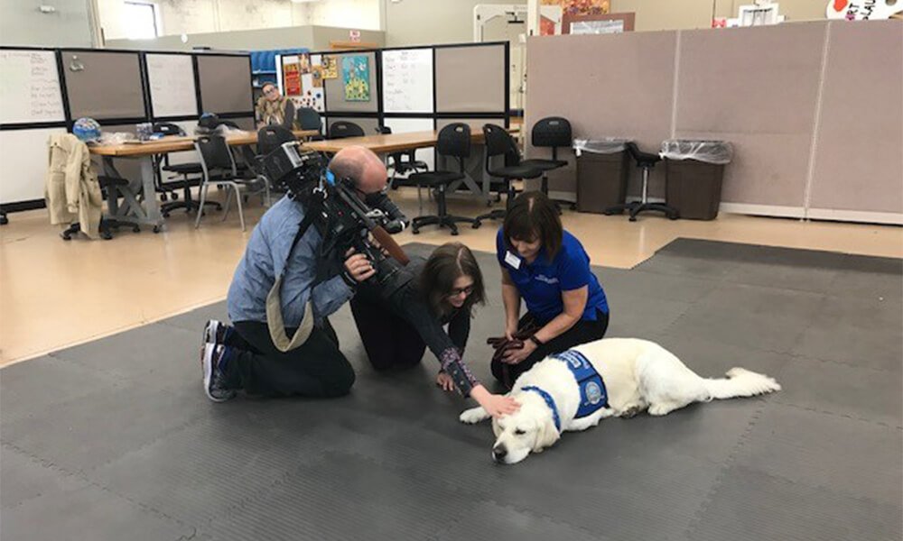 Concordia University is Wisconsin's first college with an animal assisted  therapy program