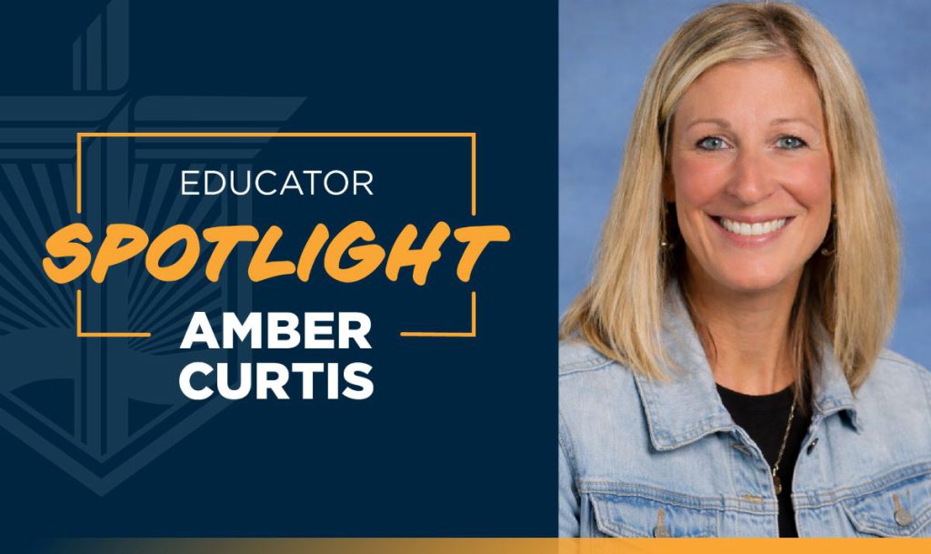 Amber Curtis: Sharing Jesus with joy through the hearts of the youngest learners.