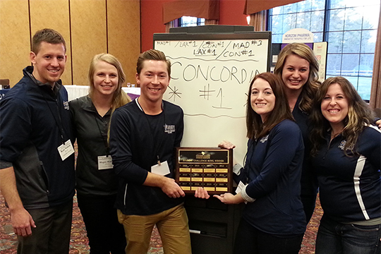 CUW students won the Challenge Bowl in the Wisconsin Dells.