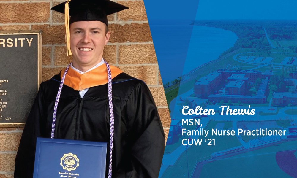 Becoming a nurse practitioner: Q + A with Colten Thewis