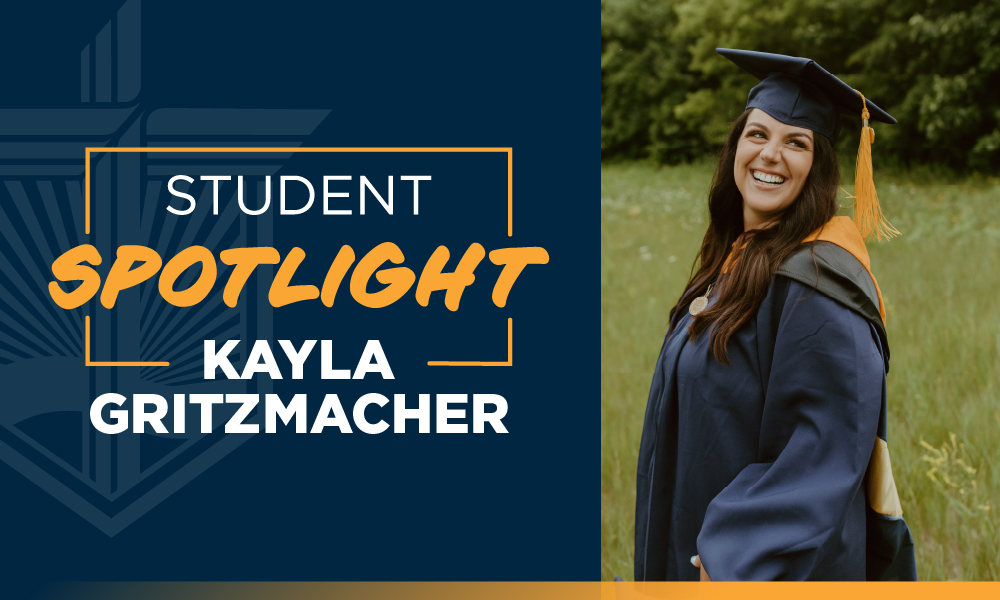 student spotlight kayla gritzmacher a dba program student shares her experience.