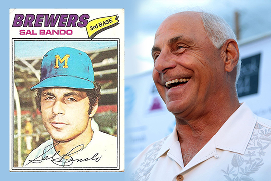 Sal Bando, Former Milwaukee Brewers Baseball Captain.