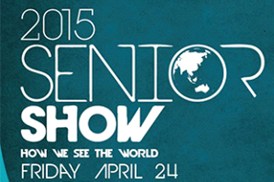 Senior Art Show will be presented on April 24